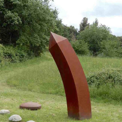 Cru Rusty Metal Garden Abstract Sculptures extérieur de jardin de Gnee personnalisable