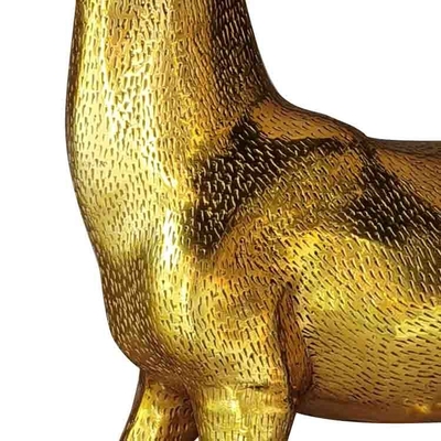 Les statues en bronze épaisses de cerfs communs du jardin 8mm de Gnee font du jardinage décoration avec les détails fins