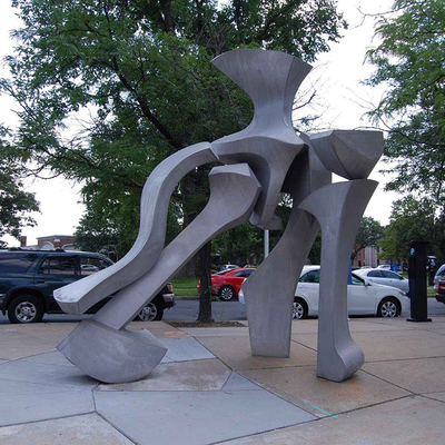 Sculpture abstraite moderne en métal de fonte d'approbation de GV pour le restaurant
