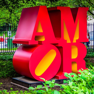 Le jardin de Gnee aménageant la sculpture en parc rouge en métal de décoration a adapté aux besoins du client
