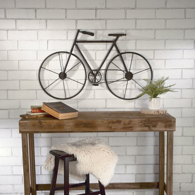 Jardin 47&quot; de Gnee poids léger de décor d'Art Decor Cycle Wall Hanging de mur en métal