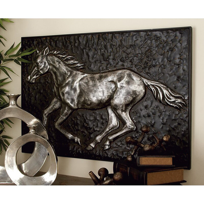 Le GV a certifié le mur noir musculaire Art Cast Iron Elegant d'étalon