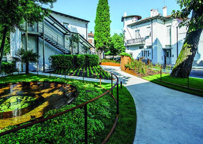Projet de rénovation - paysage urbain de fer de nature