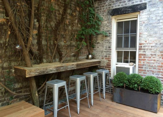 Un jardin de inspiration conçoit - la terrasse du Decking