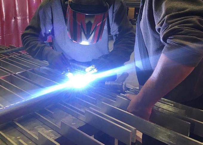 Comment nous avons fait à Corten la Grille-soudure en acier