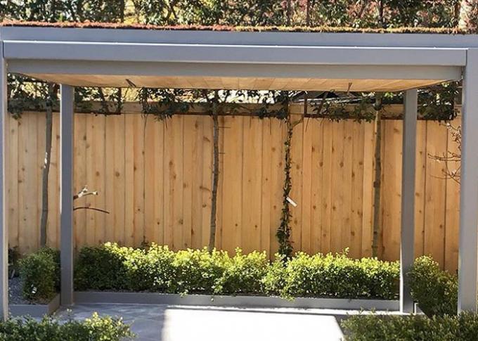 Fabricant en acier de belvédère de jardin extérieur