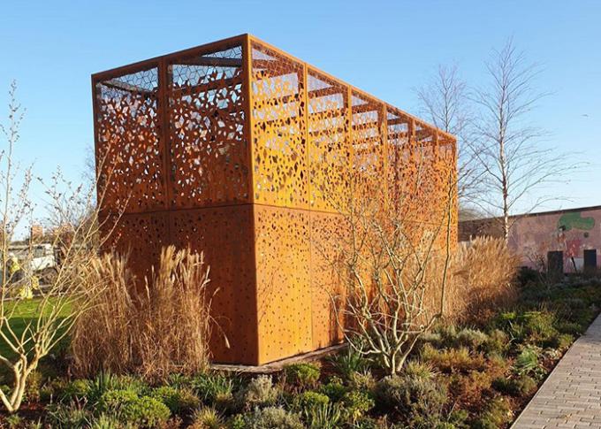 Panneau européen en acier d'écran de styles de Corten