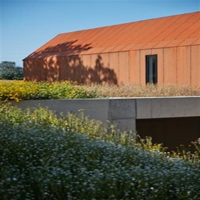 Le revêtement extérieur en acier de mur de panneau de mur de Corten panneau le mur extérieur