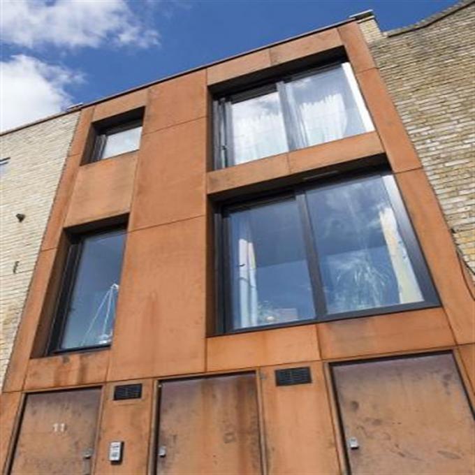 Le revêtement extérieur en acier de mur de panneau de mur de Corten panneau le mur extérieur