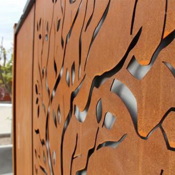 Écran en acier de Corten