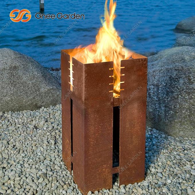Grils en acier de BARBECUE de Corten : La tendance la plus récente dans la cuisson d'arrière-cour