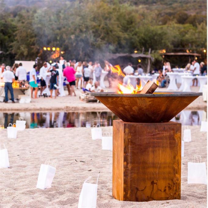Altération superficielle par les agents de BBQs en acier