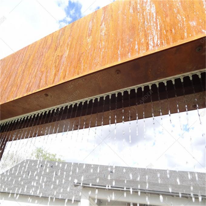 corten la caractéristique en acier de l'eau