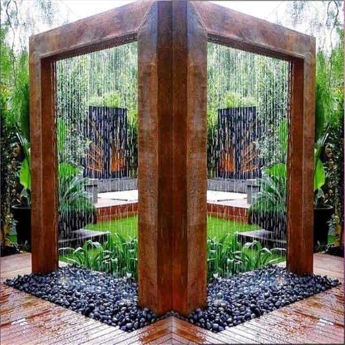 corten la caractéristique en acier de l'eau