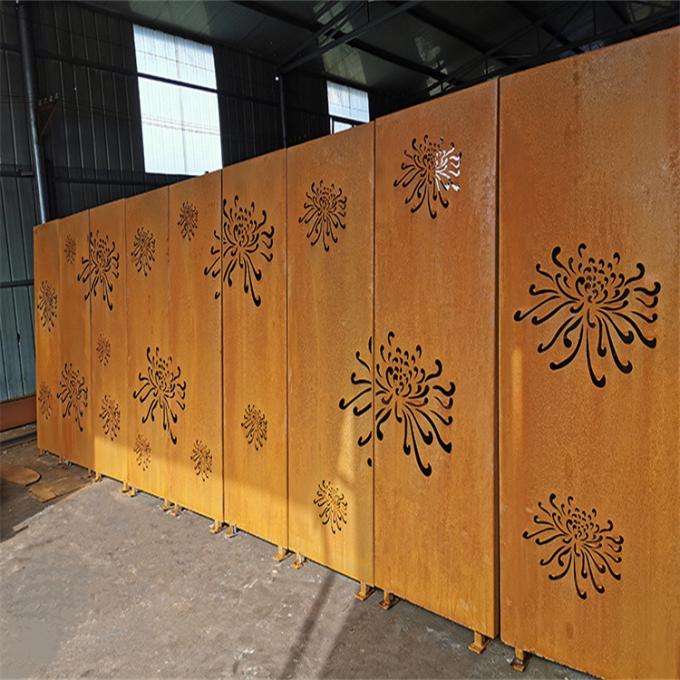 Écran en acier de Corten