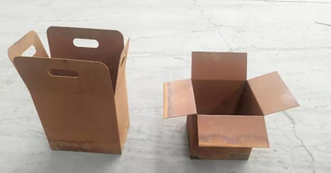 Planteur de seau en métal fait par le fer libre de rouille pour le style de jardinage extérieur de décoration d'Inhance
