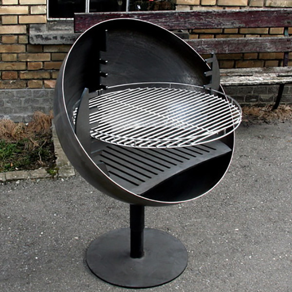 La cuisson extérieure grille le grand gril en acier extérieur de BARBECUE de Pit Fire Bowl du feu de Corten
