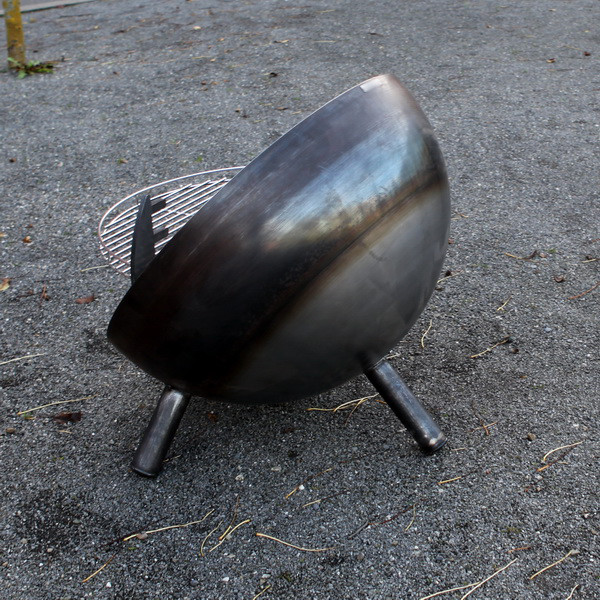 La cuisson extérieure grille le bois brûlant le barbecue en acier de Pit Barbecue Grill Charcoal Corten du feu extérieur de barbecue en métal de Corten