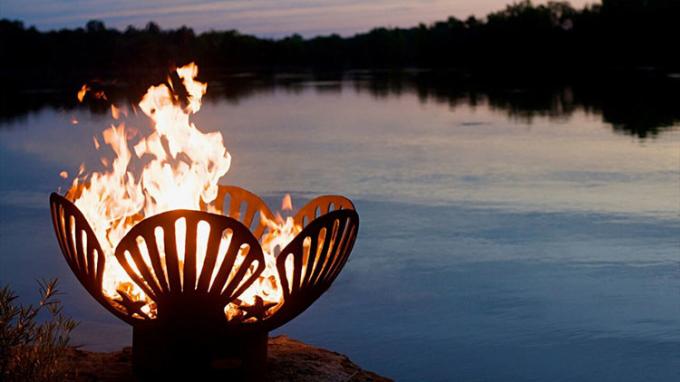 Le feu en acier moderne extérieur populaire de vente chaud Pit Bowl de Firepit de mines en acier du feu de Corten
