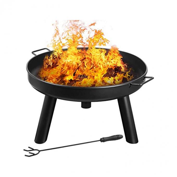 Camping extérieur de décoration de jardin du feu de Corten de sembler rouillé en acier de mine
