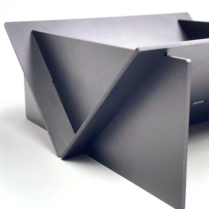 Puits rouillé naturel du feu de chauffage extérieur en acier détachable de Corten Firepit GN-FP-333
