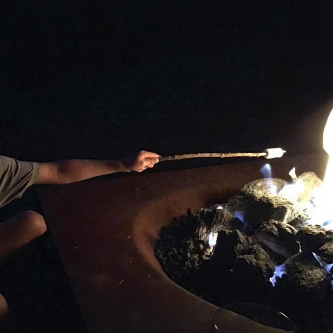 Bois de chauffage de chauffage de jardin brûlant l'acier Rusty Metal Fire Pit de GN-FP-310 Corten