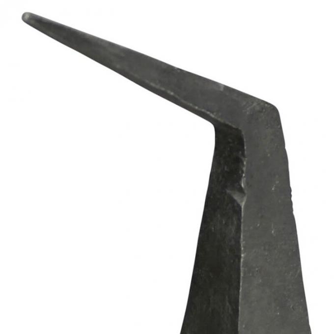 Articles noirs nordiques de décoration intérieure de sculpture en maison en métal de fer de résumé moderne