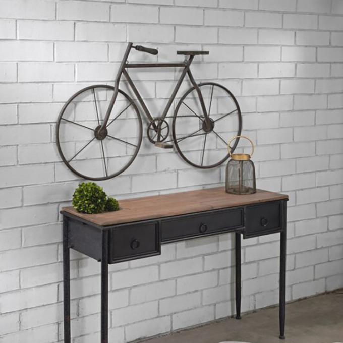 Métal accrochant à la maison Art Bicycle Wall Decor Lightweight de nouveau venu et décoration à la maison élégante