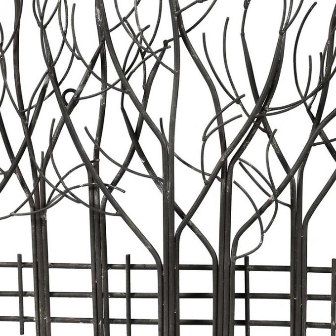 Le décor européen de mur de maison de style s'embranche art en métal pour le salon